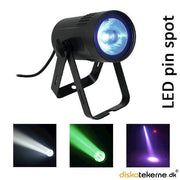 Eurolite RGB LED pin spot, 15W