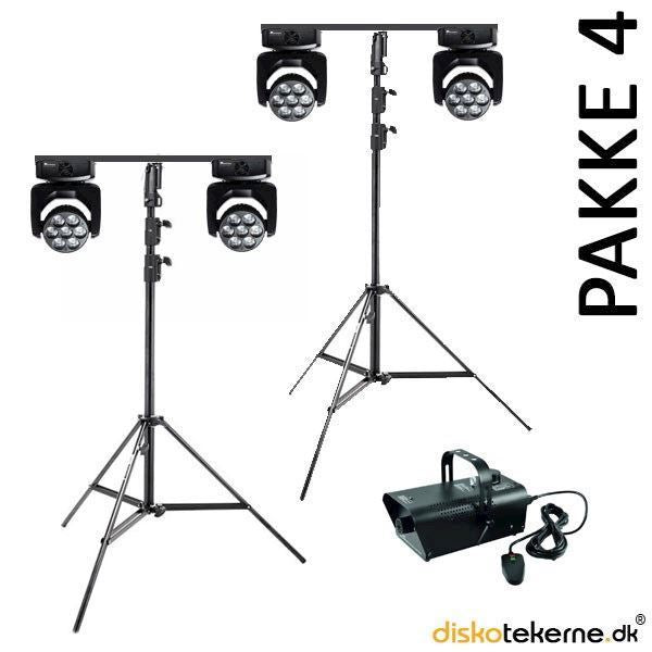 Wash moving heads - Pakke 4